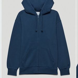 Aritzia Boyfriend Zip-Up